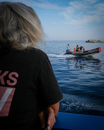 RHIB training near port