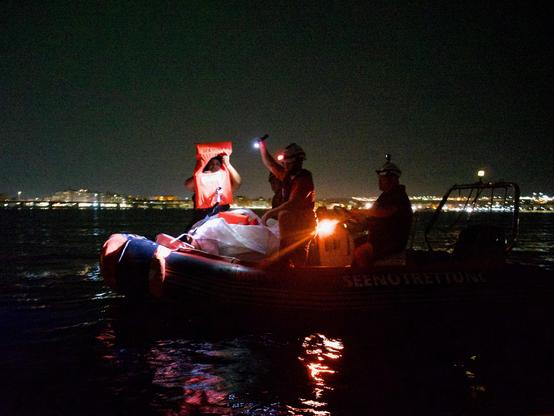 RHIB training at Sea Punk I