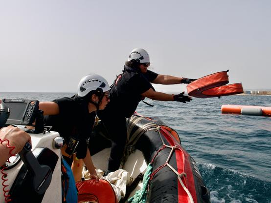 RHIB training at Sea Punk I