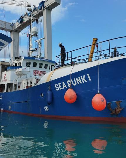 Sea Punk I launched from dry dock