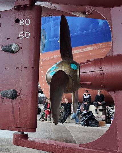 Sea Punk I launched from dry dock