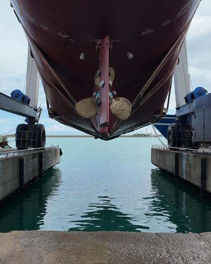 Sea Punk I launched from dry dock